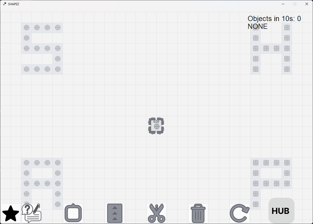Shapez Game Interface